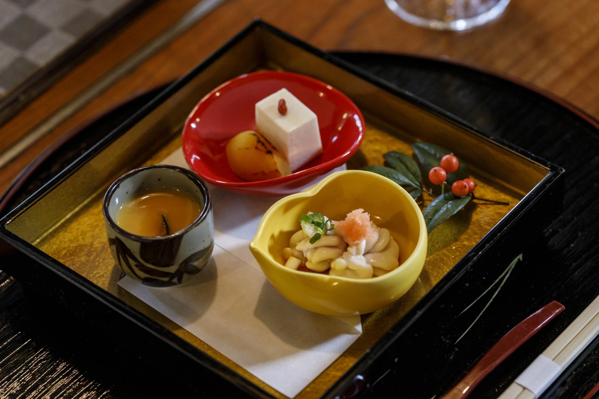 日本料理の食事体験